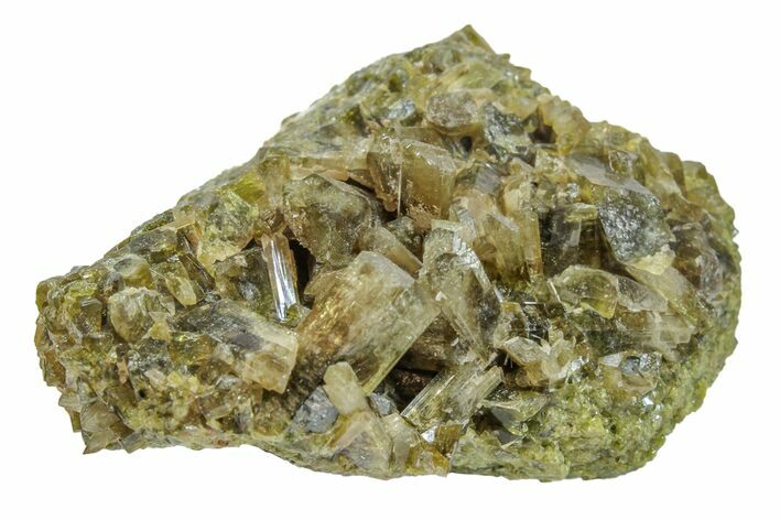 Clinozoisite Crystal Cluster - Peru #169640
